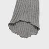 LACE LONG KNIT WARMER(GREY)