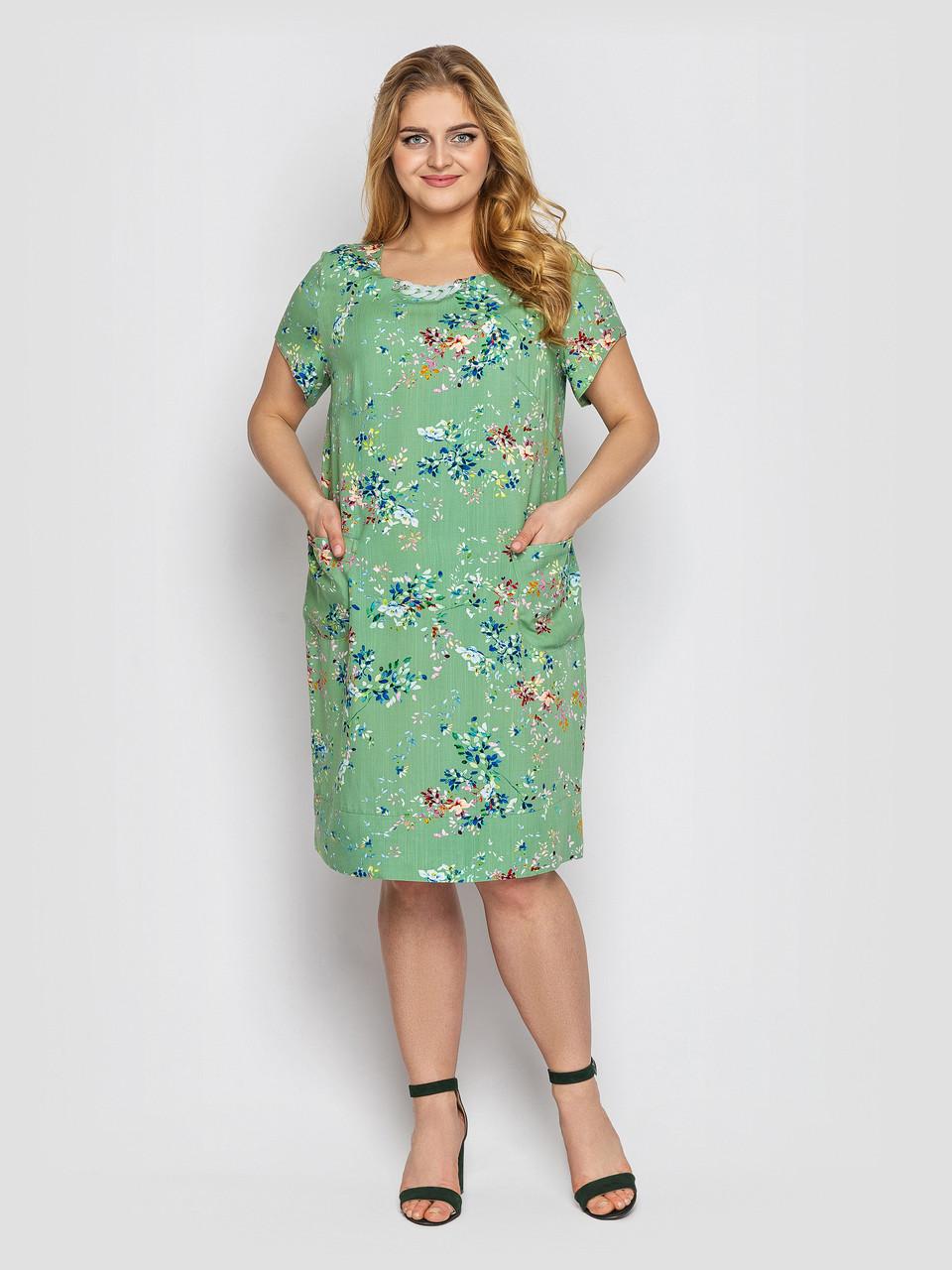 

Сукня Muar Веста XXL світло-зелений колір