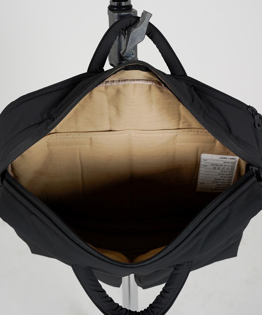 Thetung [Yeobaek] Nylon Lightweight Tote Bag [Charcoal]