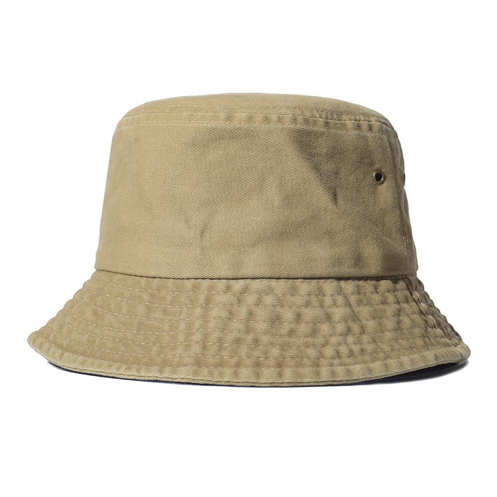 100% Washed Cotton Soft Bucket Hat Unisex Summer Travel Beach Sun Hat Outdoor Fisherman’s Hat Casual Hiking Cap