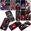 Hülle für Samsung Galaxy S25 S23 S22 S24 FE Ultra Plus A56 A05 A06 A15 A16 A57 S7 Edge Case Spider-Man Marvel Venom Spiderman