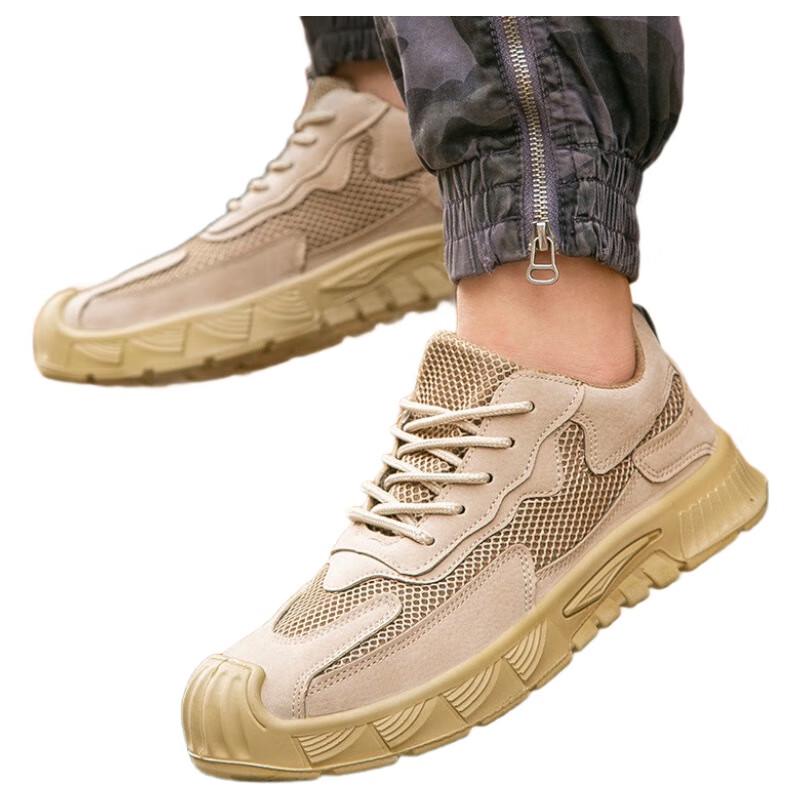 BoFuNiao Men s Breathable Mesh Safety Shoes 36