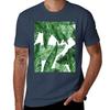 Green Leaves Of A Banana Tshirt Breathable Gym Short Sleeve Tshirt