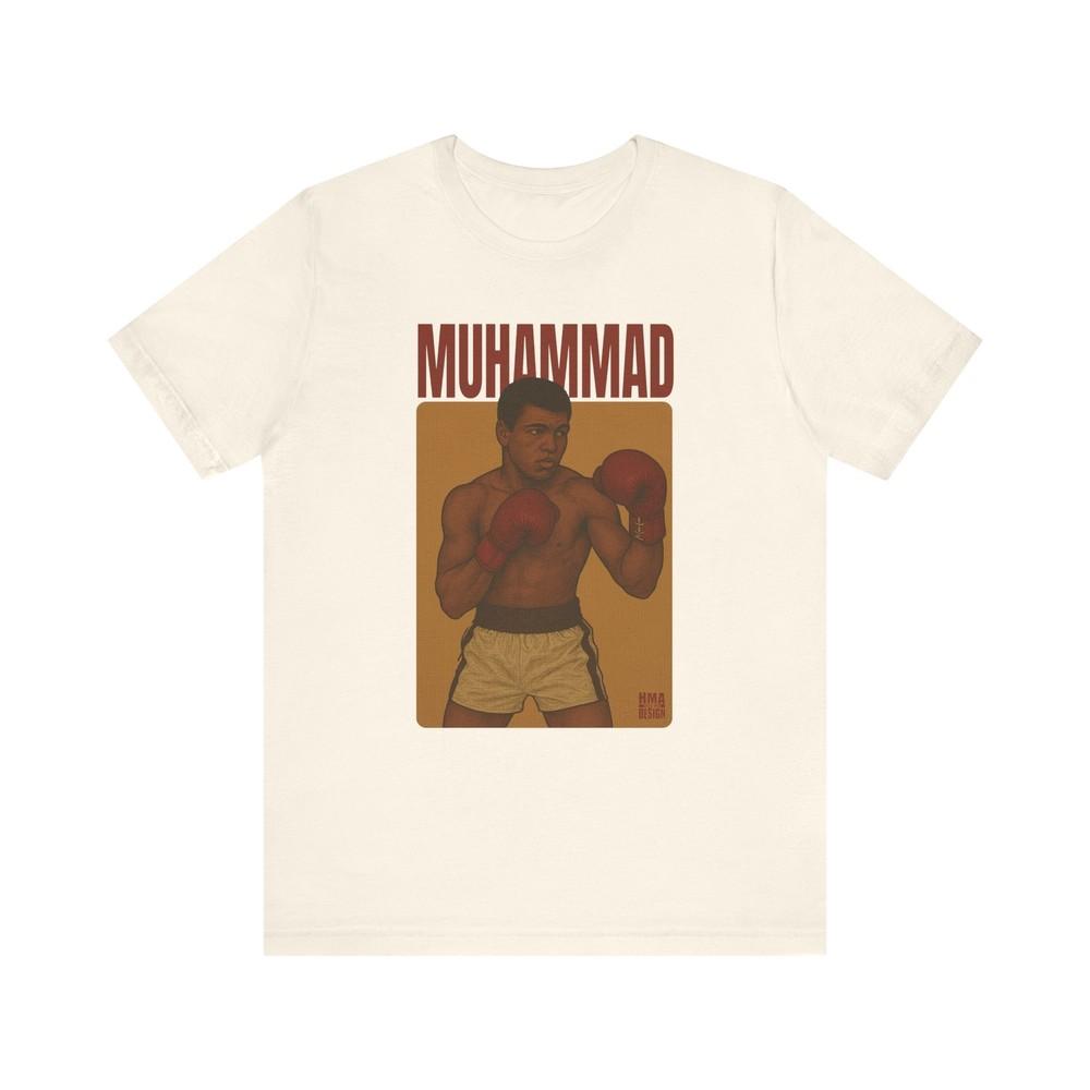 Muhammad Ali Unisex Tee Boxing Fan Shirt Sports Graphic T-Shirt Sportswear Unisex T-Shirt