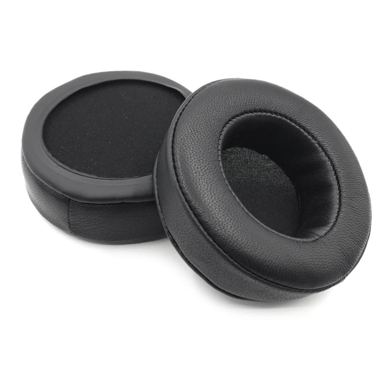 2pcs Sheepskin Leather Earpads Ear Cushion Replacement Ear Muffs Headphone Cushion 70mm -110mm