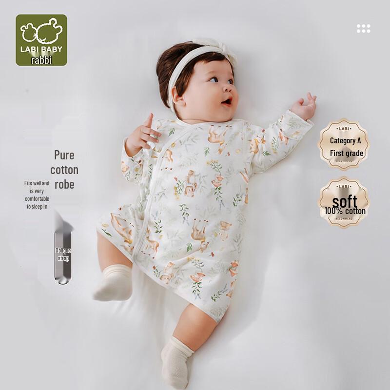 Летний хлопковый пижама-комбинезон Labi Baby для кондиционирования воздуха 73