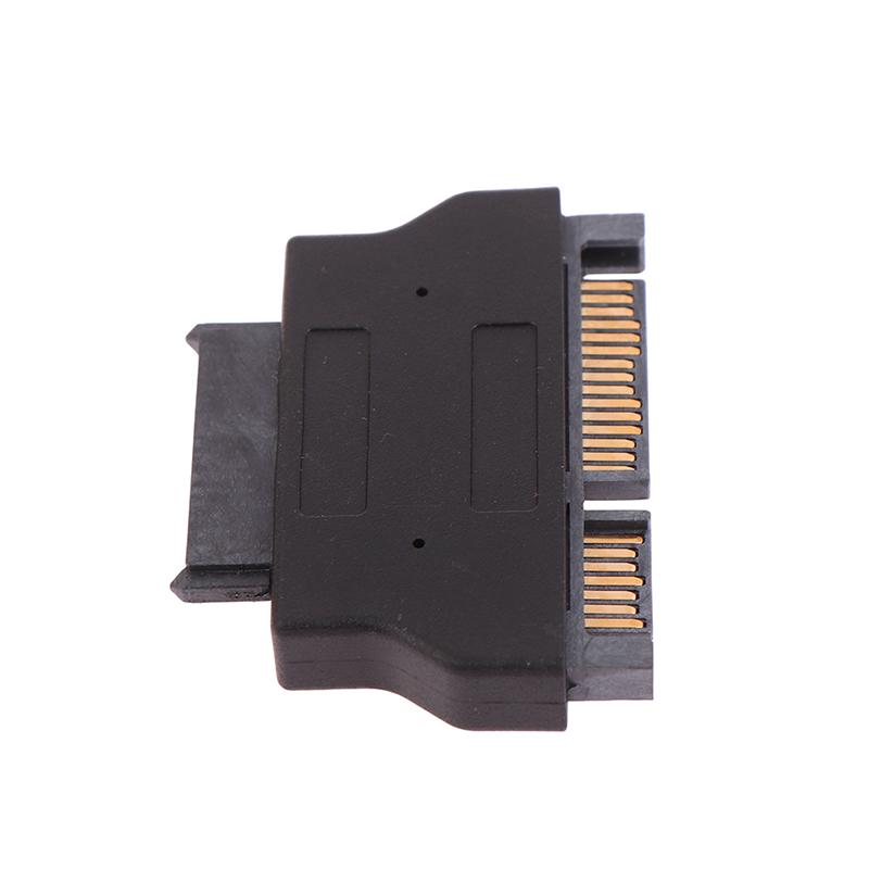 1Pc Slimline Adapter For Sata Ata 7+15 Serial 22Pin Male To Slim Sata 7+6 13Pin Female Adapter Electronic Accessories