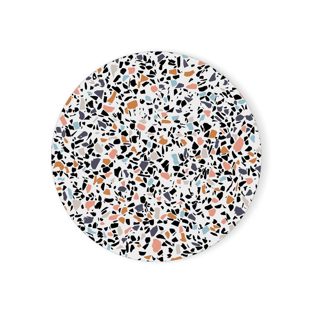 

Диатомитовый супервпитывающий подстаканник Дизайн терраццо Подставки для кружек/чашек для чая или кофе Подарок на новоселье для дома и кухни