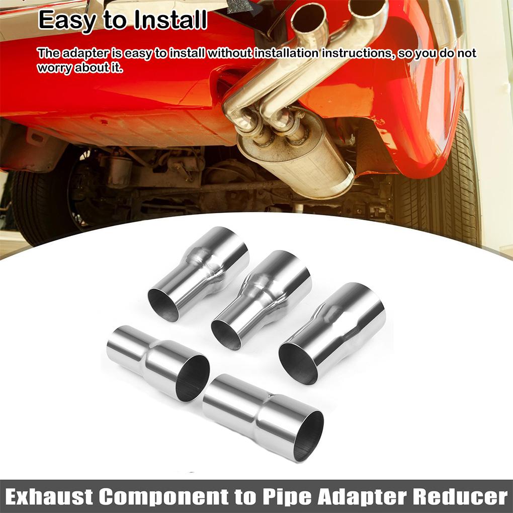 Universal Motorrad Auspuff Gerade Adapter Pipeline Rohr Reduzierstück