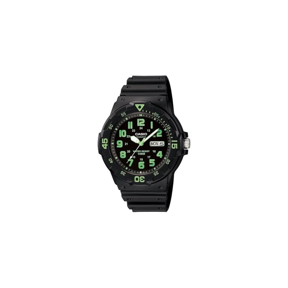 Casio Standard MRW-200H-3B Men s Analog Watch with Three Hands and Water Resistance
