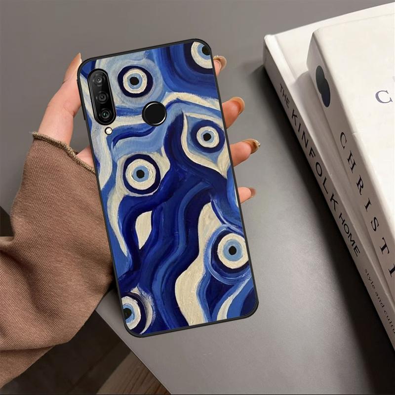 Evil Eye For Huawei Nova 10 9 SE Y91 Y61 Y90 Y70 Y60 Y72 12s 12i 11i 7i 8i P60 Pro P30 P40 Lite Case