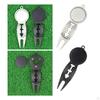 Golf Divot Repair Tool Gift for Men Women Durable Fork Green