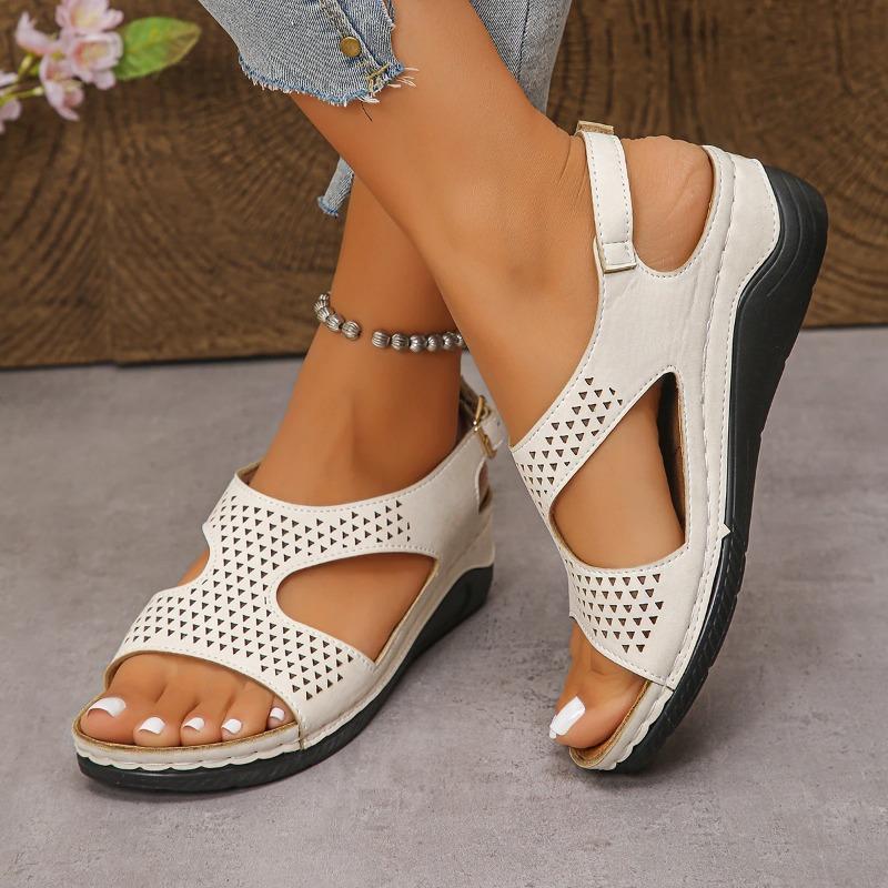 Fashion Women's Wedges Sandals Woman Breathable Sandals Fashion Summer Casual Sandal