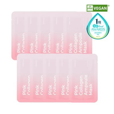 Pink Collagen Ampoule Mask Sheet 10P