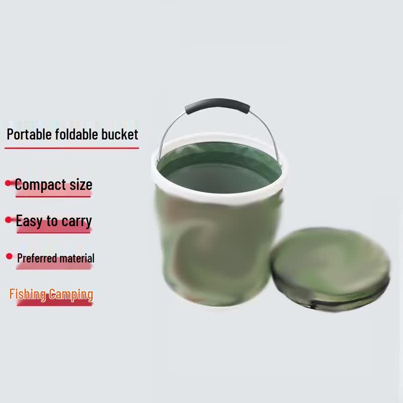 Xinkedun Portable Folding Oxford Bucket