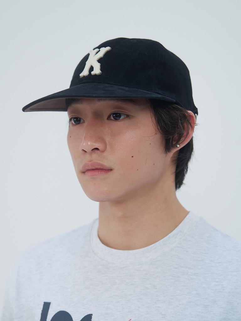 Gijunmaen K Initial Cap Black