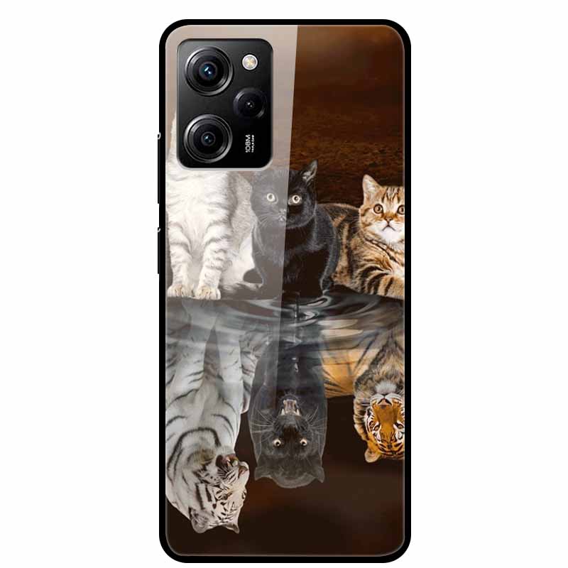 Tempered Glass Cases For Redmi Note 12 Pro Plus 5G Covers Note12 Hard Back Covers for Xiaomi Redmi Note 12 Pro Capas Protective