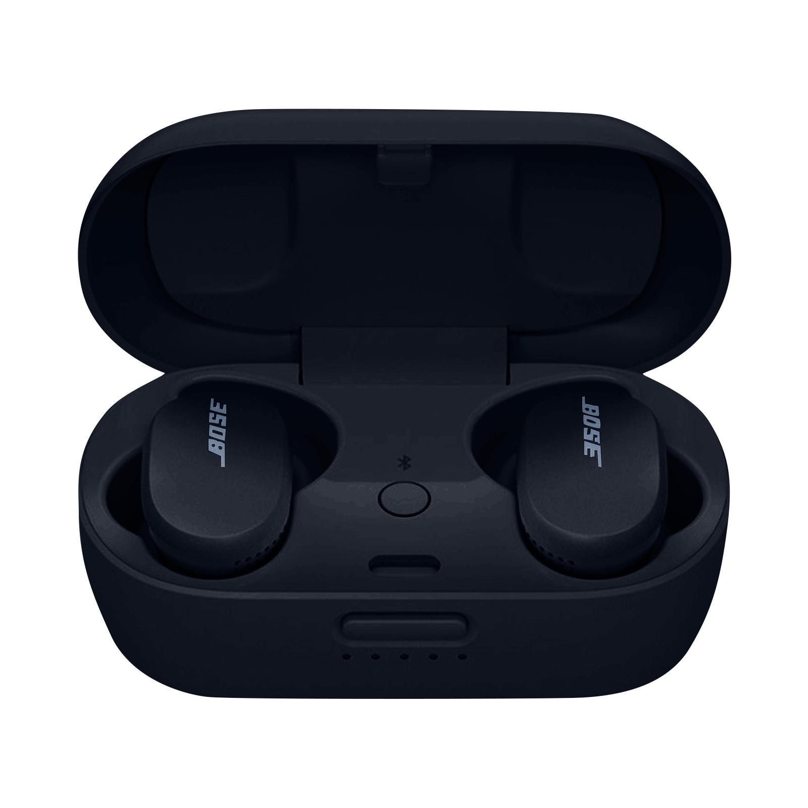 

Наушники с шумоподавлением, беспроводные наушники Bluetooth, беспроводная спортивная гарнитура Bluetooth IPX4, водонепроницаемые наушники с микрофоном One Size чёрный