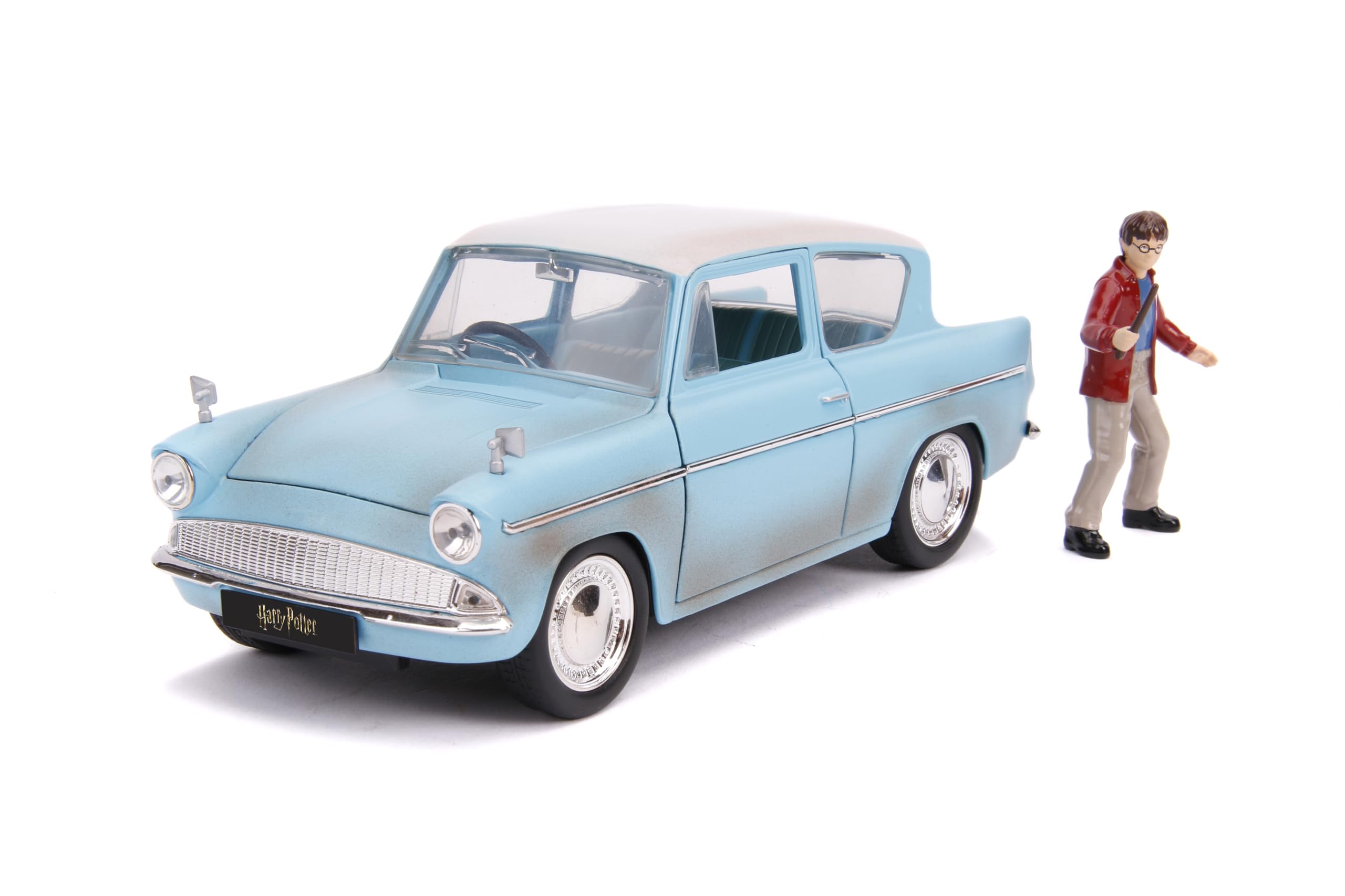 1:24 HARRY POTTER 1959 FORD ANGLIA w/HARRY POTTER Harry Potter Diecast Car