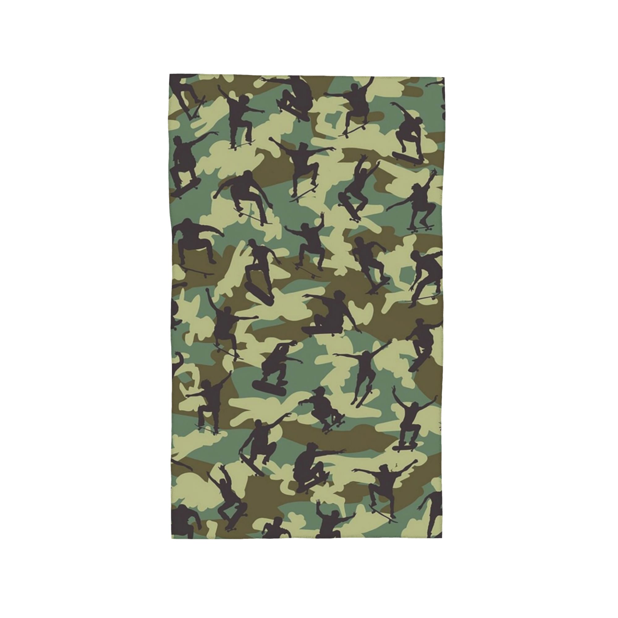 Skater Camo WOODLAND Soft Face Towel Quick Dry Pool Bath Cotton Towels Absorbent Quick W40*H60(CM)