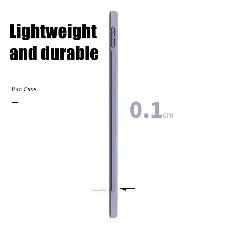 For Huawei Honor Pad 9 Case 2024 HEY2-W09 HEY2-W19 12.1 Inch Magnetic Trifold PU Leaher Soft Back Stand Tablet Cover Funda Coque