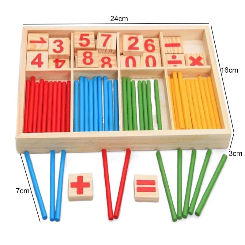 Counting Sticks Mathematical Enlightenment Developmental School Cultural And Educational Supplies Mathematics Teaching Tools TMZ