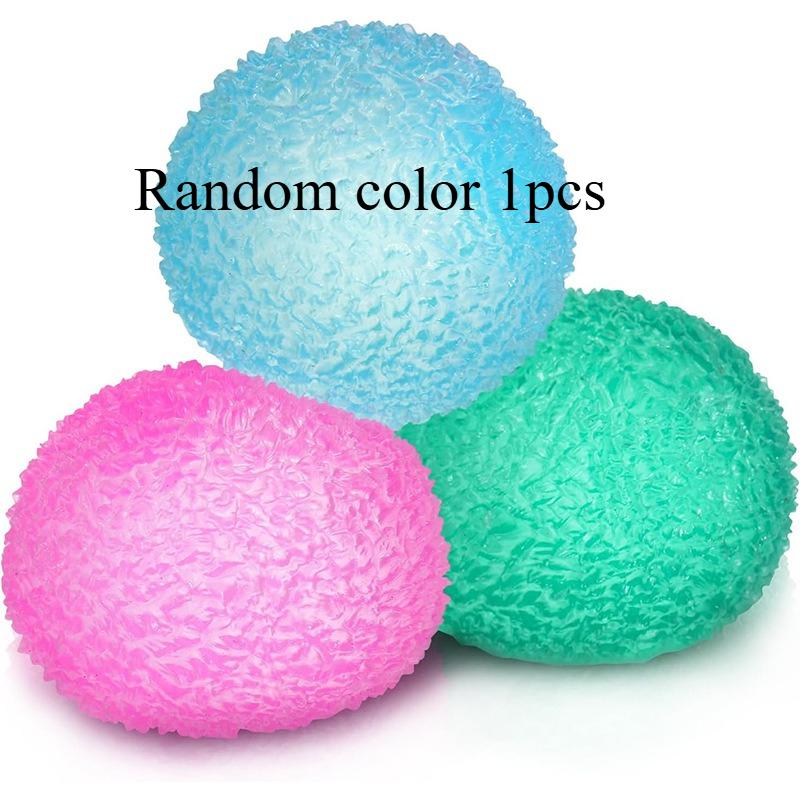 Soft Stress Ball Squishy Toys for Adults Kids, Sensory Fidget Toys for Anxiety Relief, ADHD Autism, Wave Texture Squeeze Ball