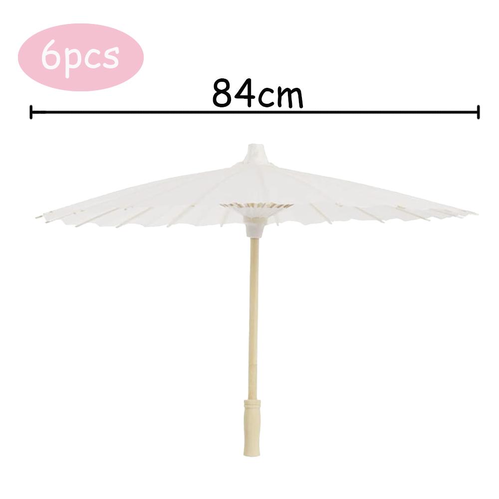 

2/4/6/8/10 шт. зонтик из бумаги для свадебной вечеринки бамбуковый зонтик 60/84 см белый DIY китайский бумажный зонтик девичник фото реквизит