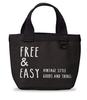 Masakazu Lunch Tote Black FREE&EASY Bag,