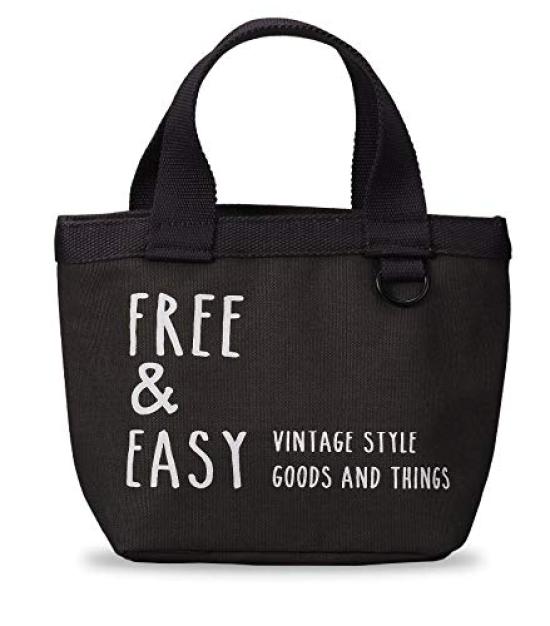 Masakazu Lunch Tote Black FREE&EASY Bag,