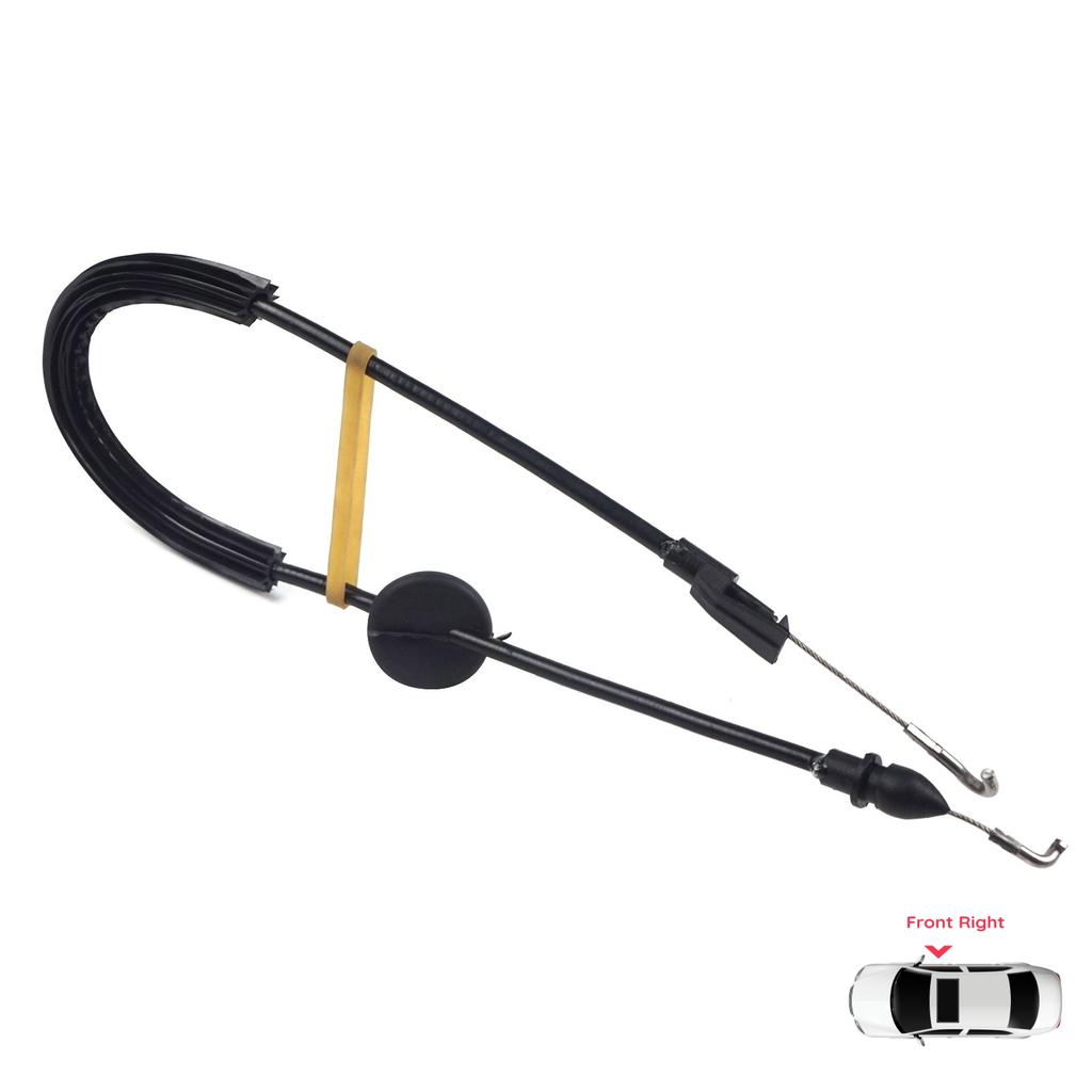 BDP198 Inner Door Release Latch Bowden Cable Front Right 58 Cm For VW Caddy MK3 2K 2004-2015 Touran MK1 1T 2003-2015 2K0837114B