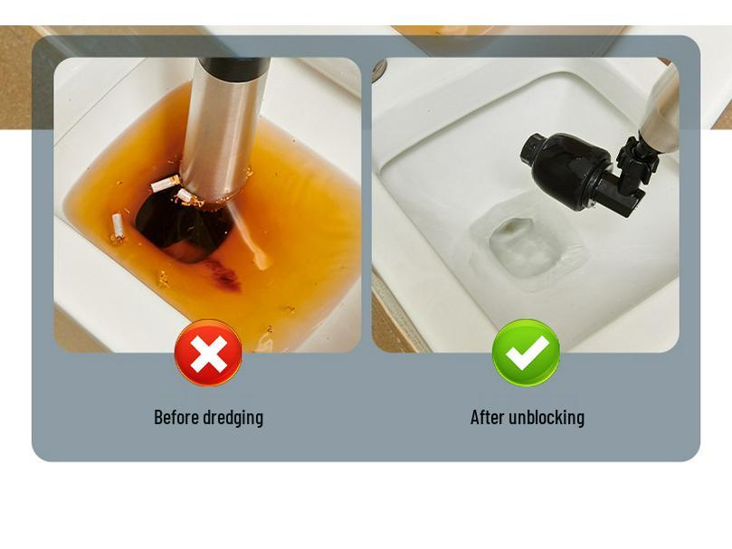 Universal Toilet & Drain Unblocker Tool