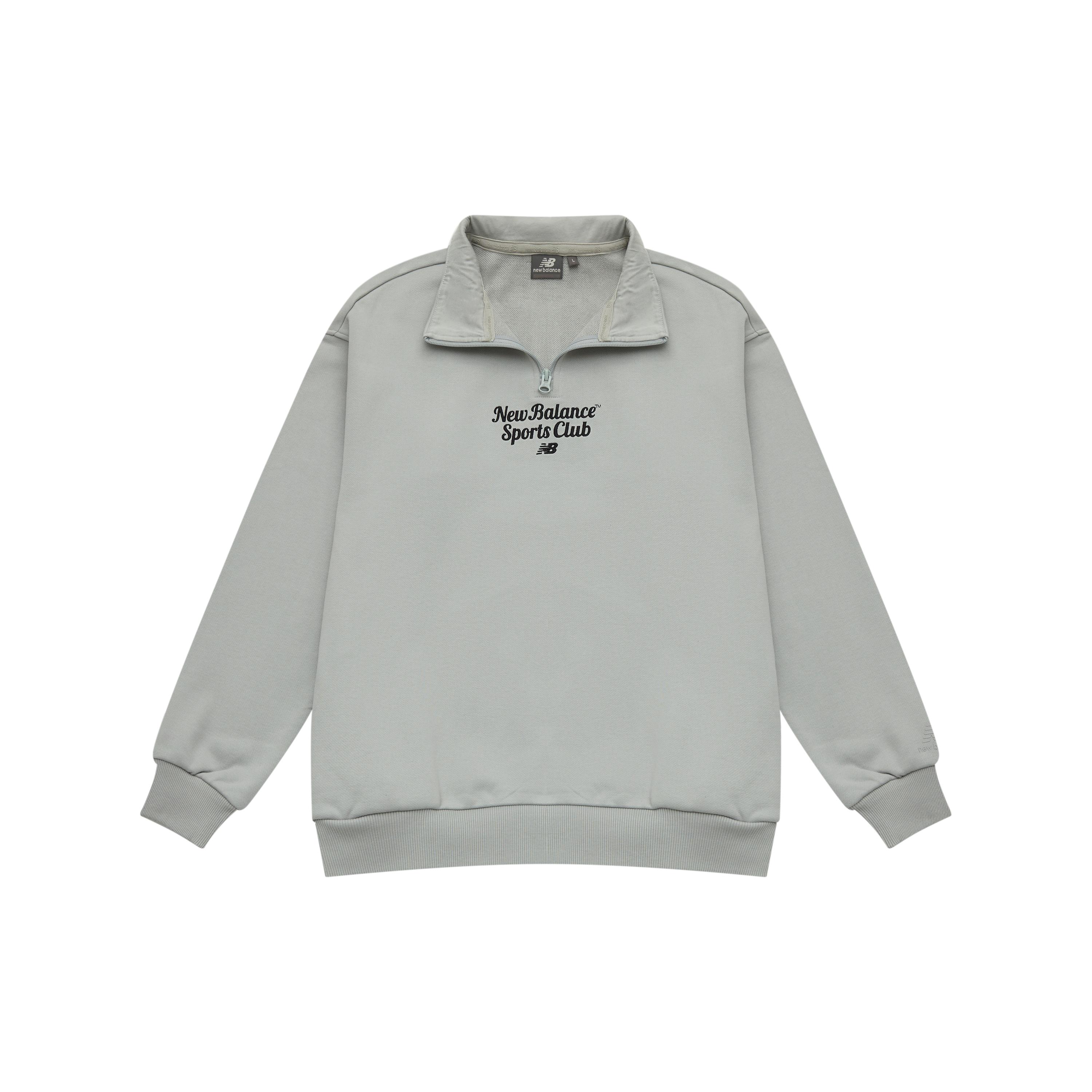 Толстовка New Balance Осень Зима Унисекс Серая 5CD38071-GR XXL