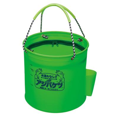 Daiichi Seiko Horse Mackerel Fishing Fishing Green Bucket, 33cm, 11042, Bucket,