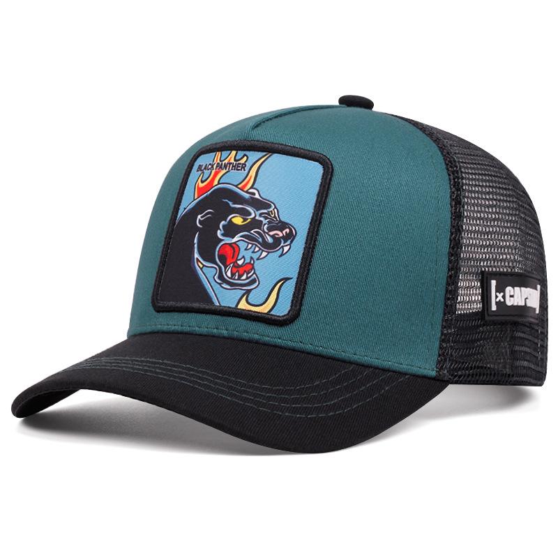 

Classic cartoon anime baseball cap Unisexs and woUnisexs outdoor visor American trucker net cap Duck cap Hip Hop Adjustable