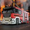 704 Teile Feuerwehrwagen Bausteine Stadt Ingenieurwesen Rettungsfahrzeug Modellsteine Pädagogisches DIY Spielzeug Feiertagsgeschenke für Erwachsene Kinder