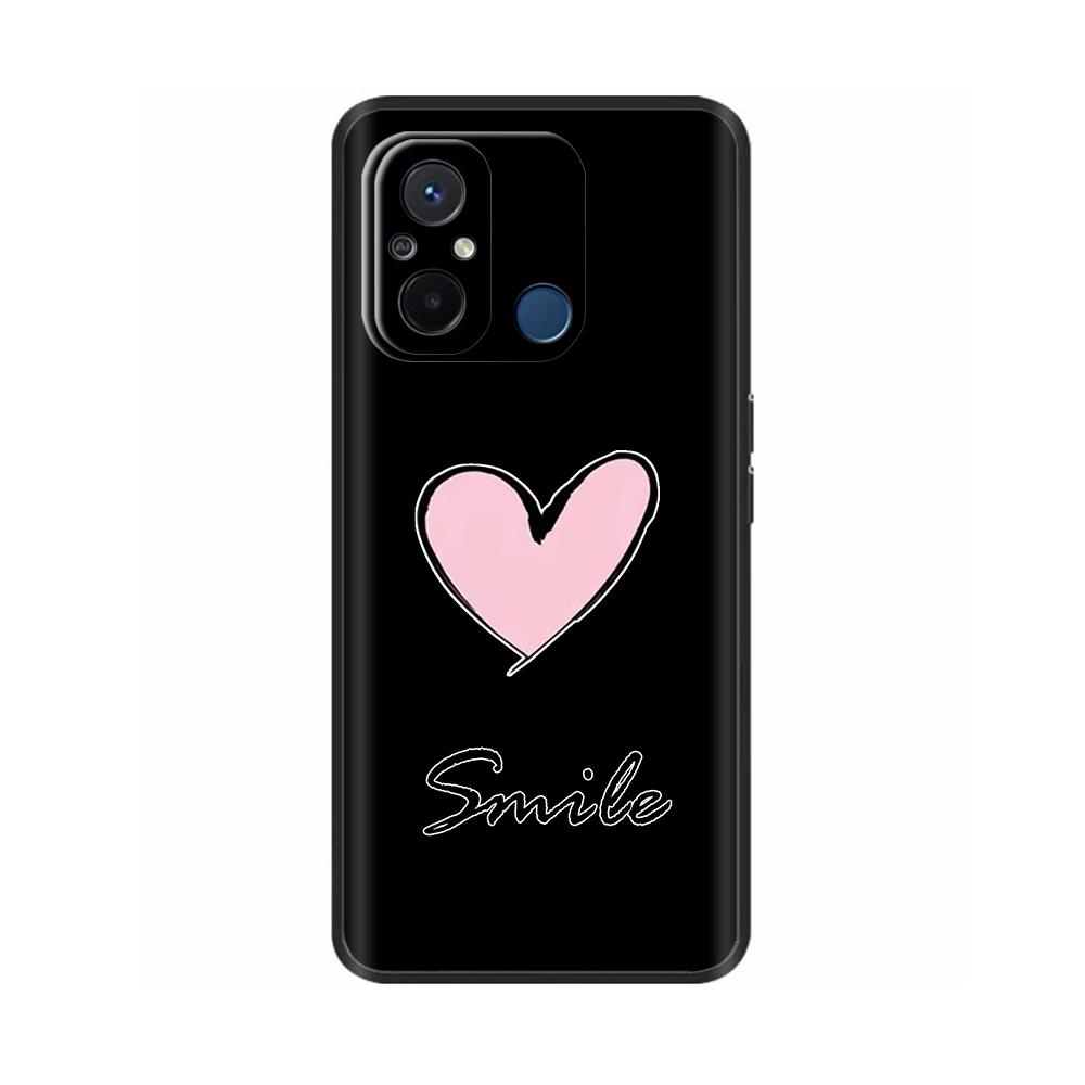 For Redmi 12C Case Redmi12C Cover Soft Smooth Liquid Silicone Cartoon Phone Case For Xiaomi Redmi 12C Cover 12 C Fundas Coque