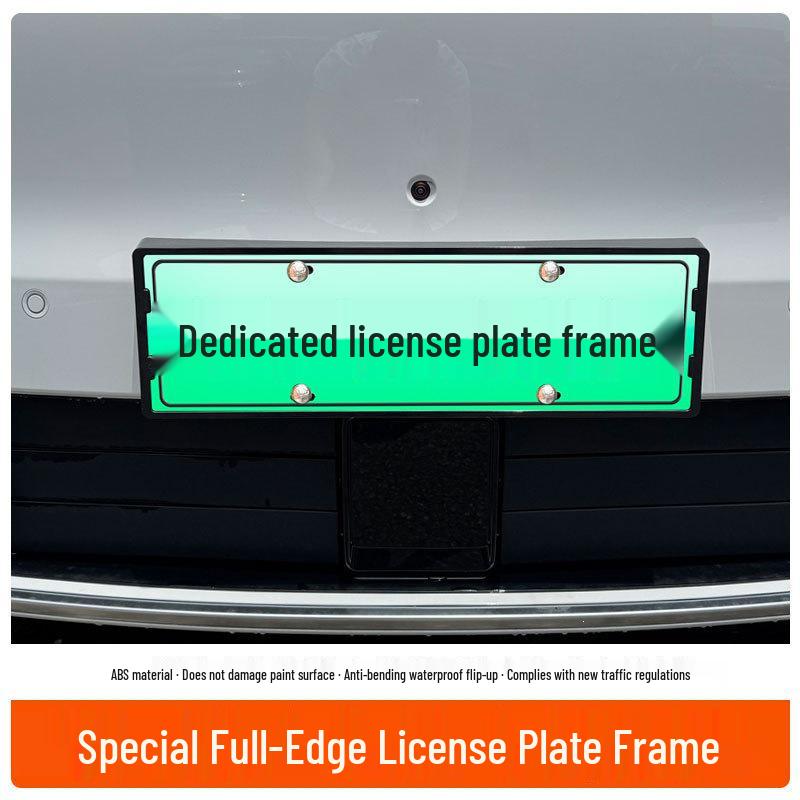 2026 Leapmotor D99 Full Edge License Plate Frame for New Energy Green Plates (New Regulation)