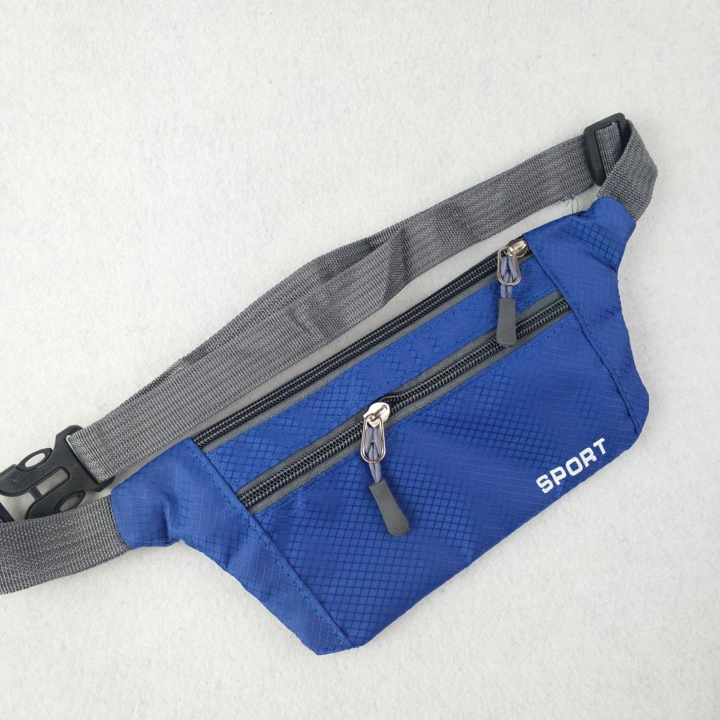 

Многофункциональная тонкая поясная сумка для бега - Доступно 8 цветов темно-синий