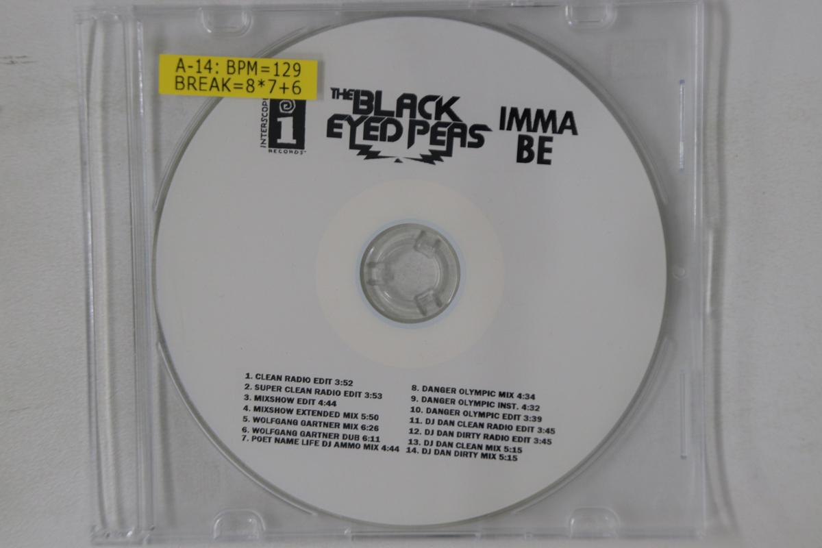 

CD BLACK EYED PEAS - Imma Be NONEPROMO INTERSCOPE US Rap & Hip-Hop/R&B Used