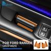 For Ford Ranger 2023 2024 2025 Door Handle Silicone Storage Box Organizer 4PCS Accessories