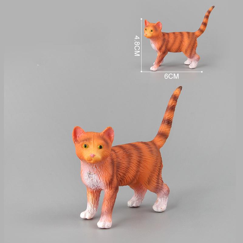 Kawaii Моделирование Животное Модель Кошки Моделирование Игрушка