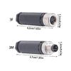 Secure M 8 Waterproof Plugs 3Pin / 4 Pin High Strength PA66 Housing For Stable Connection Protections Against Oils/Acids
