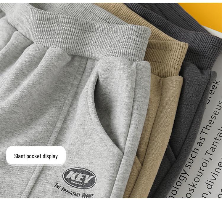 Toddler Boys' Comfortable Soft Sweatpants - Spring/Autumn Style, 1-3 Years