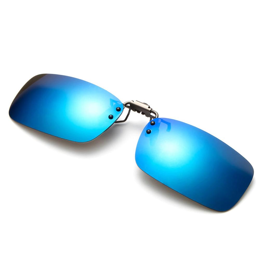 Polarized Clip- Flip Up Metal Clip Sunglasses Multi Purpose (Glasses Not Included)