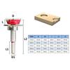 1Pcs Positioning Hinge Hole Saw Adjustable Drill Bits Tipped Drilling Tool  Power Tool Accessory