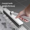 Multi-Functional Long Handle Tile & Grout Brush for Bathroom and Toilet Cleaning