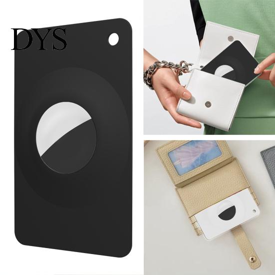 Porta Tracker Portafoglio Card per AirTag Custodia Sottile Copertura Protettiva Custodia Portatile Leggero Ultra Sottile Localizzatore Dispositivo di Tracciamento Anti-smarrimento Protezione