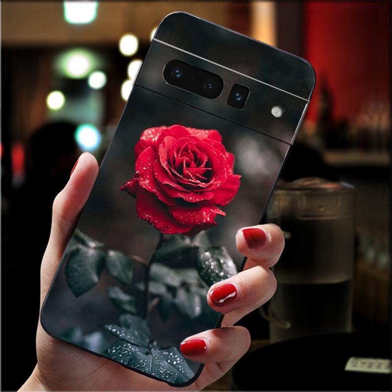

Phone Case For Google Pixel 10 Pro XL 9 Pro XL 9A 8 7 6 Pro Pixel 8A 7A 6A Pixel 8 7 6 5 Rose Google Pixel 7