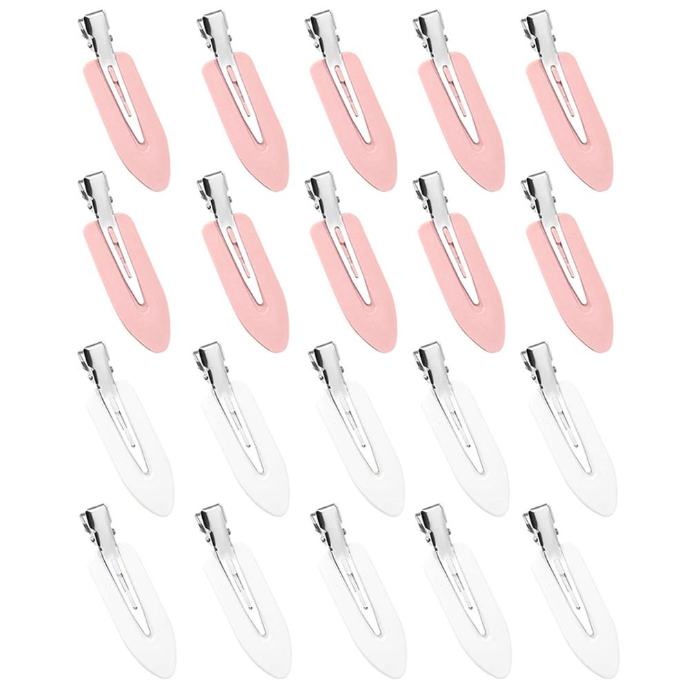 

20 шт. Базовые заколки для волос без заломов для женщин, девочек, для укладки волос, макияжа, заколки-невидимки, заколки-бабочки, модные аксессуары для волос